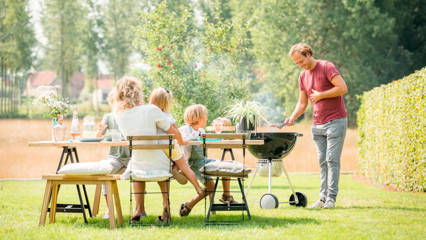 Campagnebeeld familie Breng je zomer op smaak