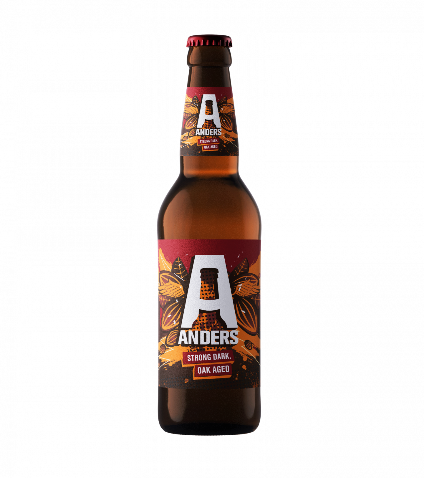 Mockup voorkant Bier Anders etiket 