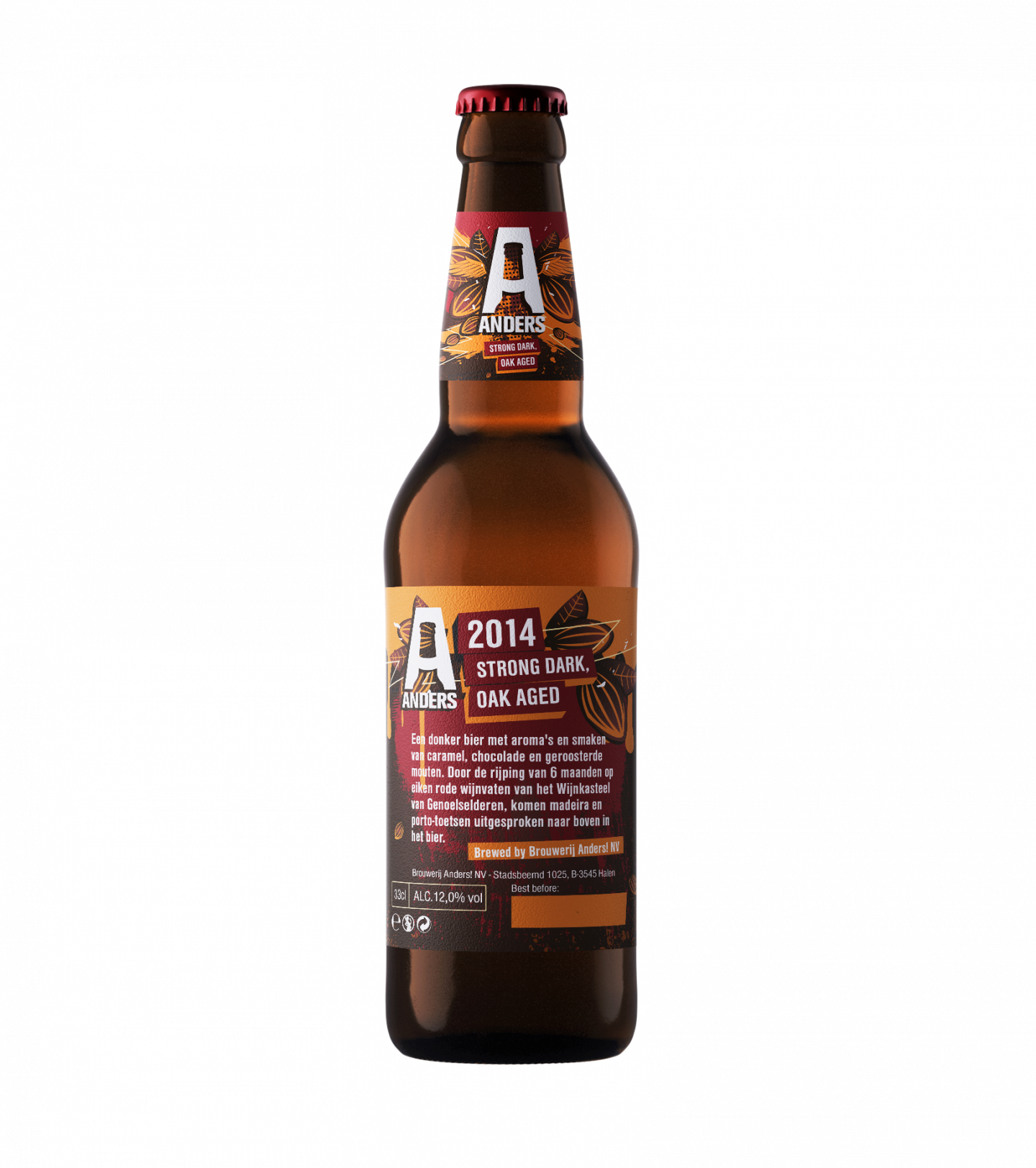 Mockup achterkant Bier Anders etiket 