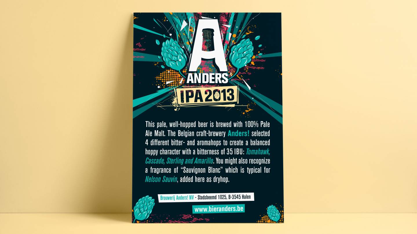 Mockup Bier Anders campagneposter