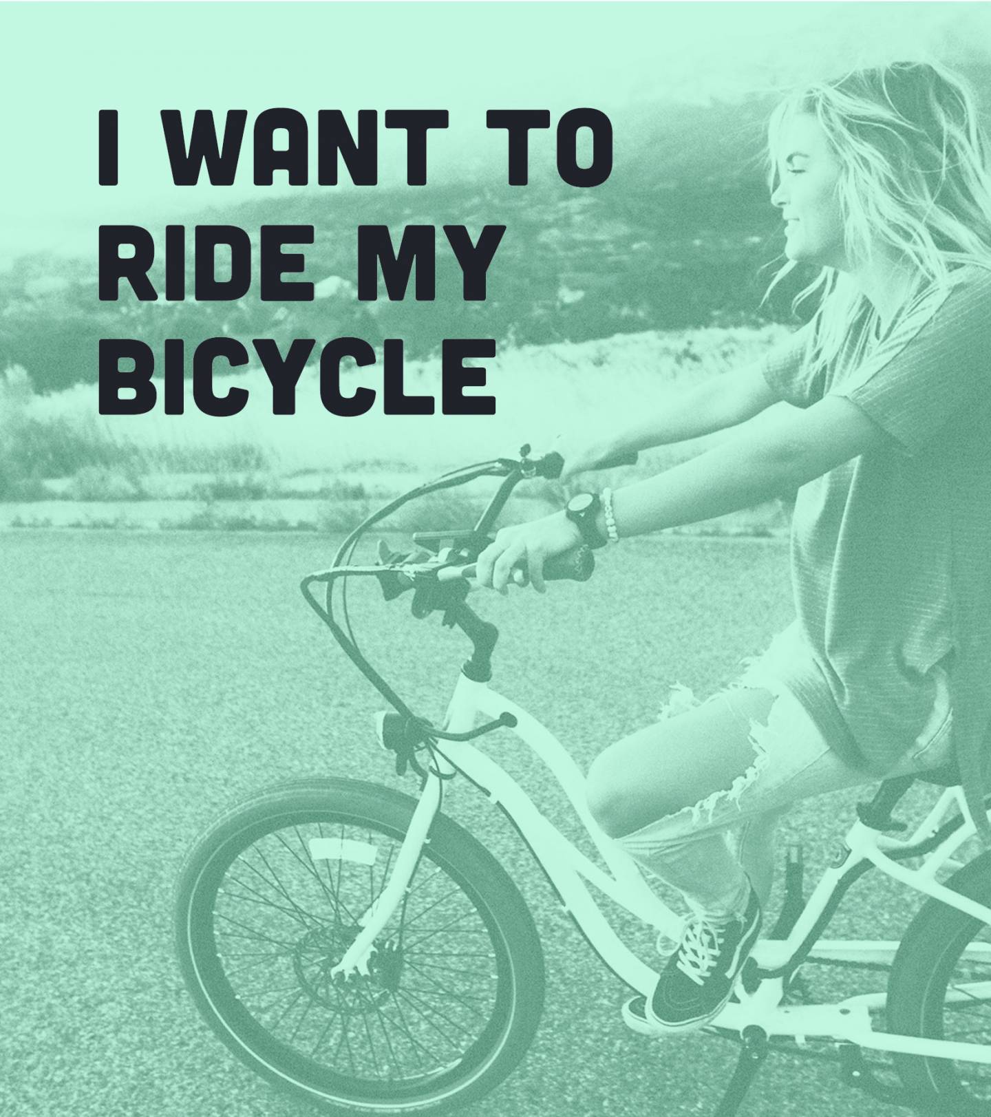 Les facteurs I want to ride my bicycle