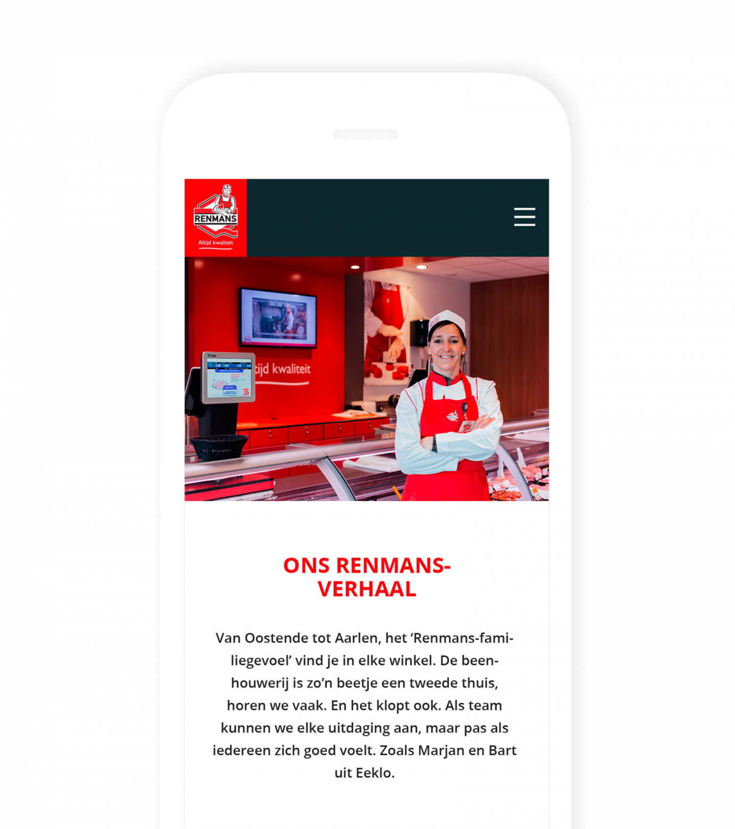 Contentplan website Renmans