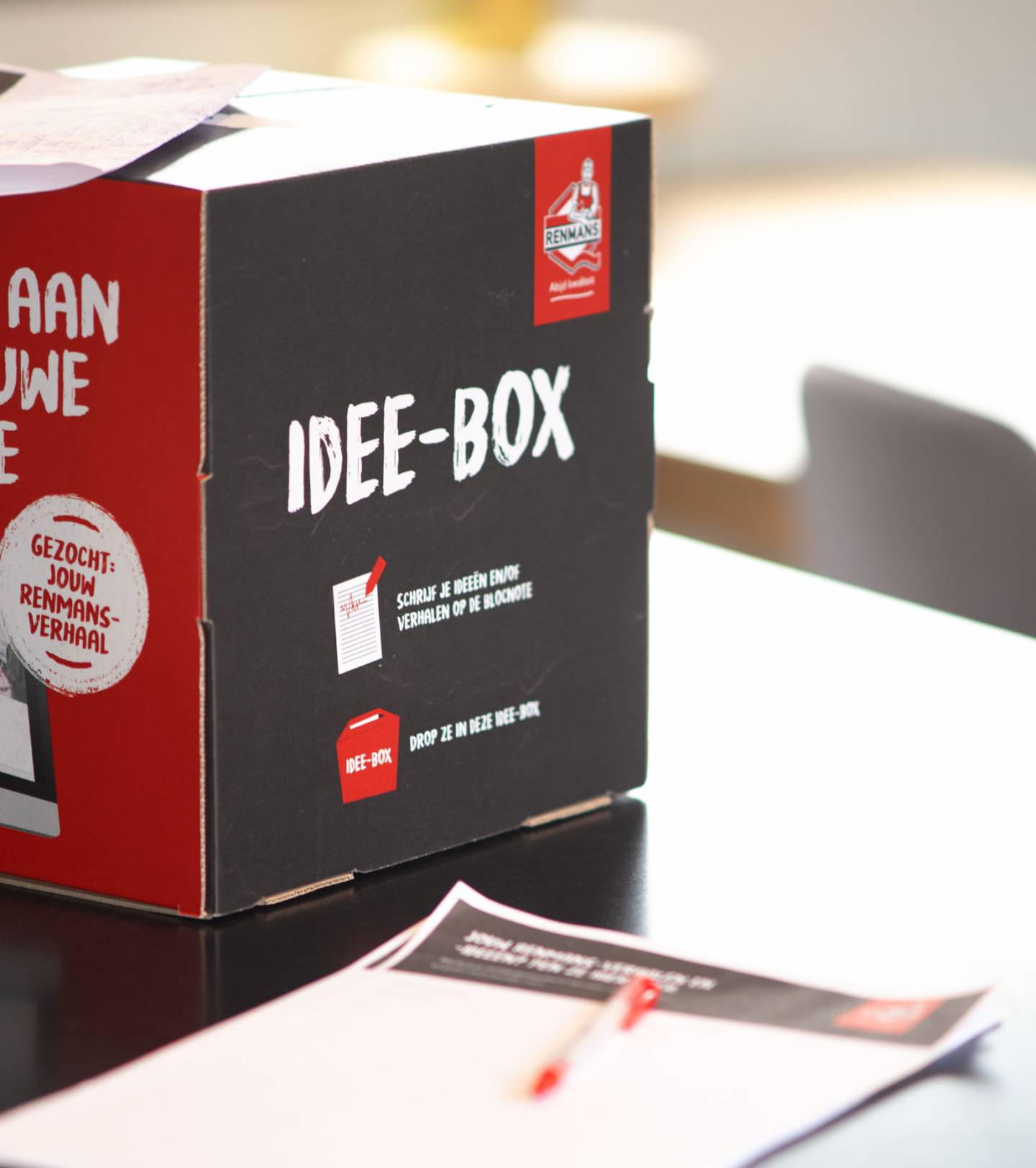 Foto van de Renmans idee-box