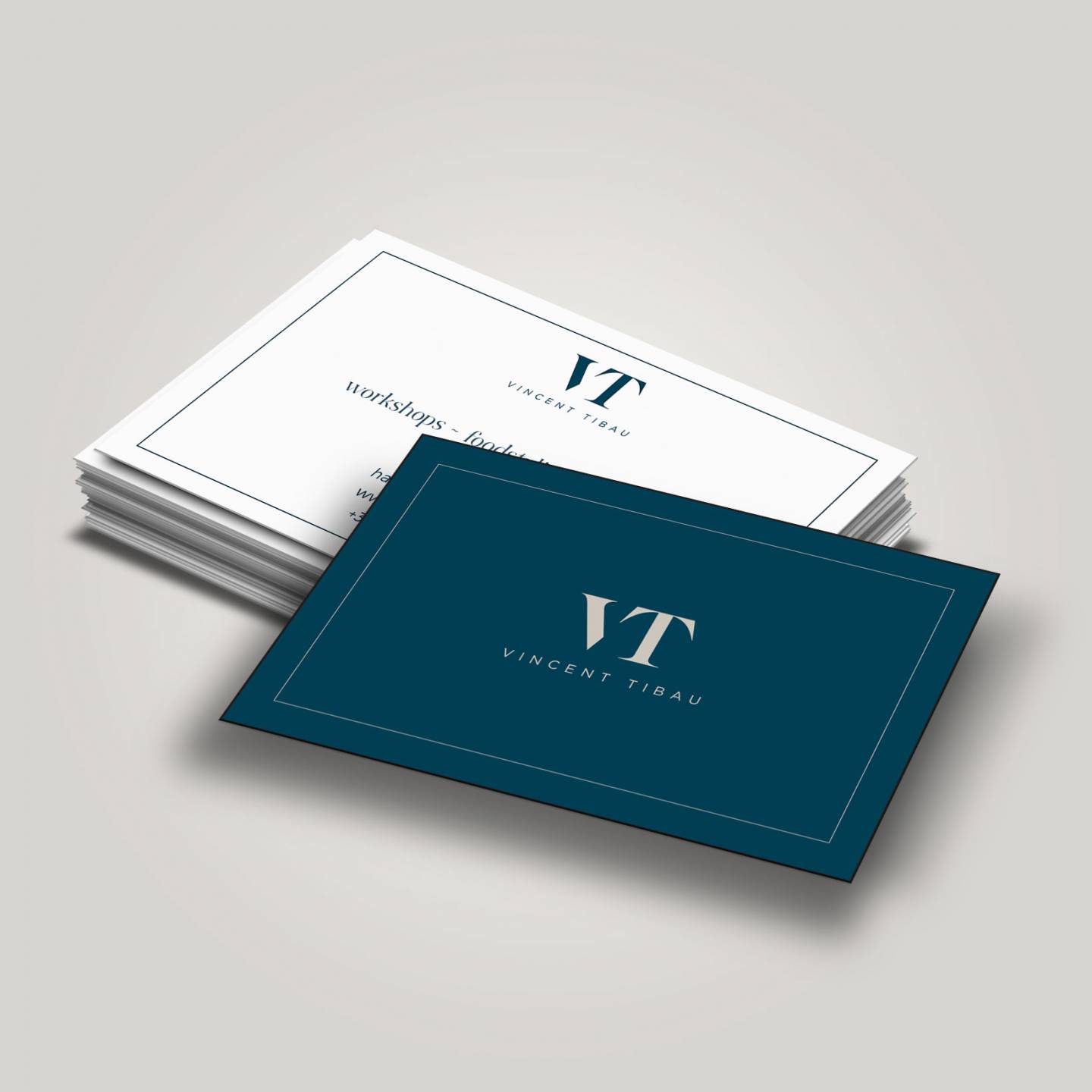 Visitekaartjes Vincent Tibau
