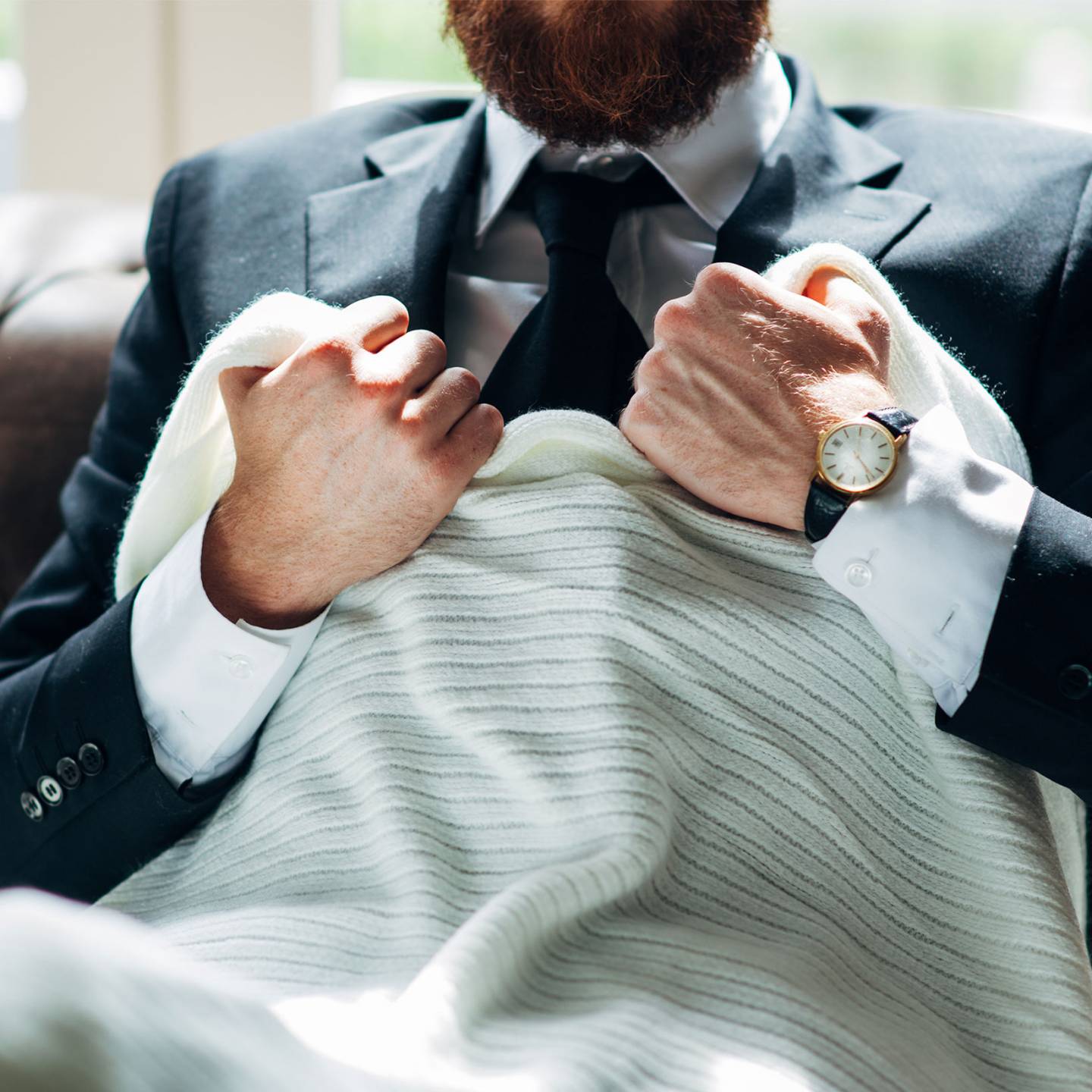 Ceo op de sofa